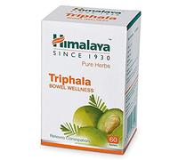Triphala Tablets for Colon Cleanse and Constipation Relief - Natural Fruit Fiber Supplement - 500mg 60 Vegetarian Capsules By Himalaya (Since 1930)