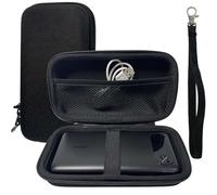 TRIPHKAR Étui Rigide EVA pour Anker Power Bank 20000 mAh Portable Batterie Externe, Disque Dur de 2.5 Pouces, Câble et Accessoires Organiseur (Case Seul)