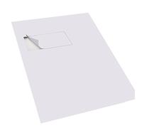 triplast 110 x 80 mm A4 intégré Peel Off adresse Étiquettes d'expédition d'emballage Notes glisse - Blanc (Lot de 1000)