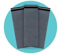triplast 12 x 91 cm - Sac Postal d'Expédition en plastique gris (Pack de 200)