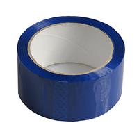 triplast 48 mm x 66 m Ruban adhésif d'emballage à faible bruit - Bleu (Lot de 2)