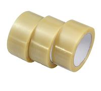 triplast 48 mm x 66 m Ruban adhésif d'emballage en PVC résistante en vinyle - Transparent (Lot de 36)