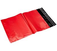Triplast 6 x 9-Inch Plastic Mailing Postal Bag - Red (Pack of 100)