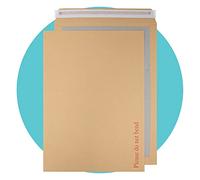 Triplast Lot de 50 enveloppes rigides en carton manille avec bande autocollante Format A3 C3 457 x 324 mm