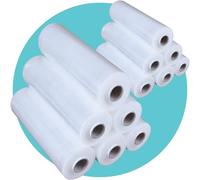 Triplast Rouleau de film étirable pour palettes (400 mm x 250 m) - Quantité et couleur au choix - Film étirable en plastique robuste pour déménagement et utilisation en entrepôt (transparent, 12