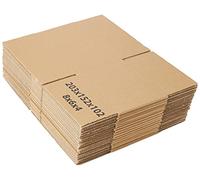 Triplast TPLBX25SINGL8X6X4 Colis postal en carton de forme cubique Petite taille 203 x 152 x 102 mm