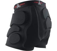 Triple 8 RD Bumersaver Shorts de Skateboard Mixte, Black, S