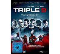 Triple 9 – Casey Affleck, Woody Harrelson, Kate Winslet, Anthony Mackie – DVD – Import (neuf)
