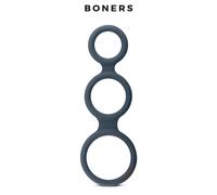 Triple Anneau pour pénis et/ou testicules Cockring - BONERS