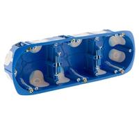 - Triple boîte cloison No Air Multimat Ø67x40mm - Bleu