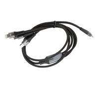 Triple câble USB-C, Lightning, Micro-USB - 1m - Zenitech