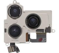 Triple Caméra Arrière 48MP pour iPhone 17 Pro Max Grand Angle et Téléobjectif Noir / Argent