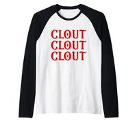 Triple Clout Social Statue Influence & Pouvoir Célèbre Clout Manche Raglan