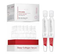 Triple collagène et sérum HA - Ampoules de sérum anti-âge pour le visage - Sérum de collagène profond - Viaux ultra hydratants - Ampoules intensives pour améliorer l'élasticité et le raffermissement