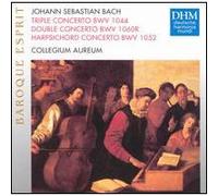 Triple concerto pour flûte, violon et clavecin / BWV.1044...