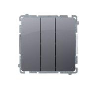 Triple connecteur (module) 10AX, 250V~ Simon Basic BMW31.01/43
