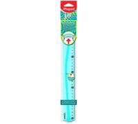 Maped Règle plate Flex 30 cm incassable - Bleu ou Vert