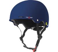 Triple Eight Gotham Dual Certified MIPS Skateboard et casque de vlo Bleu mat X-Small/Small (3351)