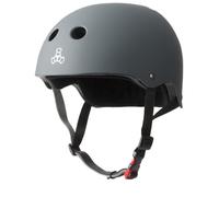 Triple Eight Le casque SweatSaver certifi pour le skateboard BMX et le patinage rouleaux en caoutchouc grand / x-gard