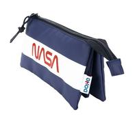 Triple étui multi-usages DOHE Nasa Flag bleu