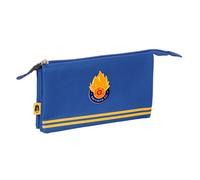 Triple étui multi-usages Kings League Saiyans bleu 22 x 12 x 3 cm