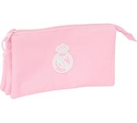 Triple étui multi-usages Real Madrid C.F. Rose 22 x 12 x 3 cm