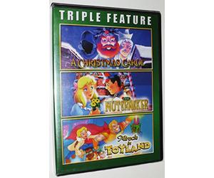 TRIPLE FEATURE - A Christmas Carol/The Nutcracker/Miracle in Toyland