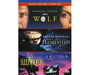 Triple Feature: Wolf / Mary Shelley's Frankenstein / Stephen King's Sleepwalkers