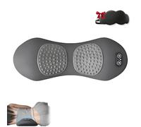 Triple Fusion Back Massager, My Soothe Lab 3 in 1 Neck Shoulder Back Massager with Traction, for Neck, Shoulder, Backs (Gray)