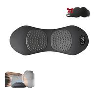 Triple Fusion Back Massager, My Soothe Lab 3 in 1 Neck Shoulder Back Massager with Traction, for Neck, Shoulder, Backs (Black)
