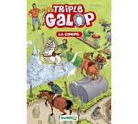 Triple Galop - Poche - La Compil 01 - DU PELOUX+FRASSETTO - Bamboo Eds - Poche - Roman cadet dès 6 ans