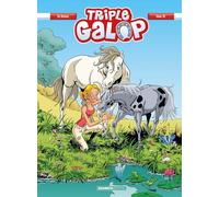 Triple galop - tome 18 - Benoît Du Peloux - Bamboo Eds - cartonné - Bande dessinée jeunesse