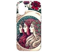 Triple Goddess Illustration Maiden Mother Crone Wiccan Coque pour iPhone 17