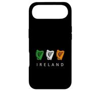 Triple Harpe Celtique Irlandaise emblème médiéval d'Irlande Coque pour iPhone Air
