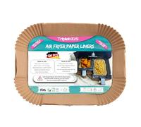 Triple k&s Airfryer Lot de 120 feuilles de cuisson compatibles avec Ninja AF300EU AF400EU SL400EU AF500EU, autres friteuses à air chaud COSORI Philips Cecotec Midea Russell Hobbs Airfryer (120 pièces
