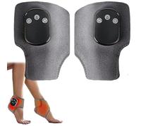 Triple Method Foot Massager, 3-in-1 Massage,Rechargeable Ankle Massage,Heated Ankle Warmer with Adjustable Temperatures Control,5 Heating Levels,Pain Relief for Feet & Ankles (2)