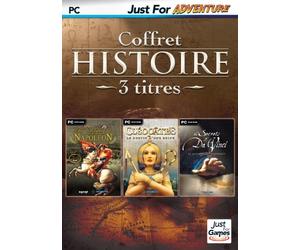 Triple pack Histoire : Campagnes Napoléon + Cléopatre Destin d'une Reine + Da Vinci Code