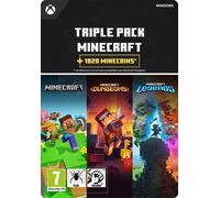 Triple Pack Minecraft + 1020 Minecoins PC