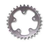 Triple plateau Shimano adaptable avec 26 dents pour 9/10 vitesses et BCD 74