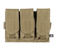 MFH Triple M4 / M16 Magazine Poche Molle Coyote