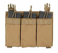 Triple pochette Buckle Up 8Fields pour grands chargeurs - coyote