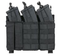 Triple pochette Buckle Up 8Fields pour les chargeurs 9mm - Black