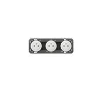Prise multiple - Legrand - Dooxie - 16A - Blanc - Prêt à poser