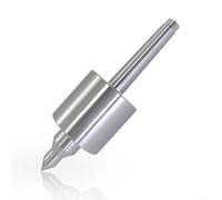 Triple roulement Live Centre pour cône Morse MT1/MT2/MT3/MT4 - Centre de tour en acier à haute teneur en carbone avec roulements à billes pour queue CNC - Précision de 0,01 cm - 3000 tr/min (MT1)