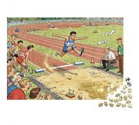 Triple Saut : dernière Tentative Puzzle en Bois Imperméable DIY Puzzles De 1000 Pièces pour Adultes Impossible De Décoration pour La Maison