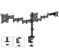 Support pour 3 moniteurs 13-27" rotatif inclinable Réglage de rotation ? 45°