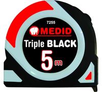 Triple Tape Measure Black