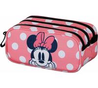 Triple trousse multi-usages Minnie Mouse Karactermania Rose
