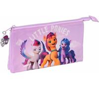 Triple trousse multi-usages My Little Pony Lila (22 x 12 x 3 cm)