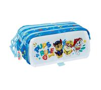 Triple trousse multi-usages The Paw Patrol Pups rule Bleu 21,5 x 10 x 8 cm